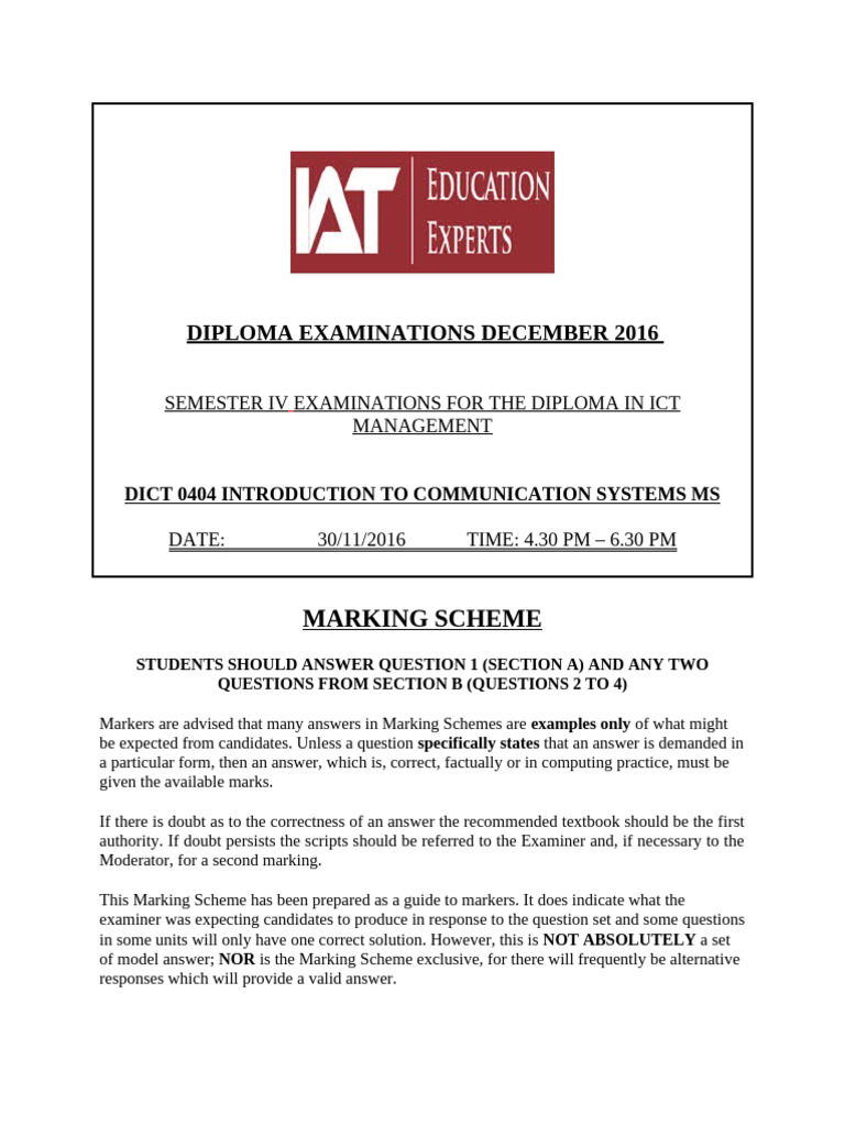 DICT 0404 Intro to Communication Systems MS | PDF | Sampling (Signal ...