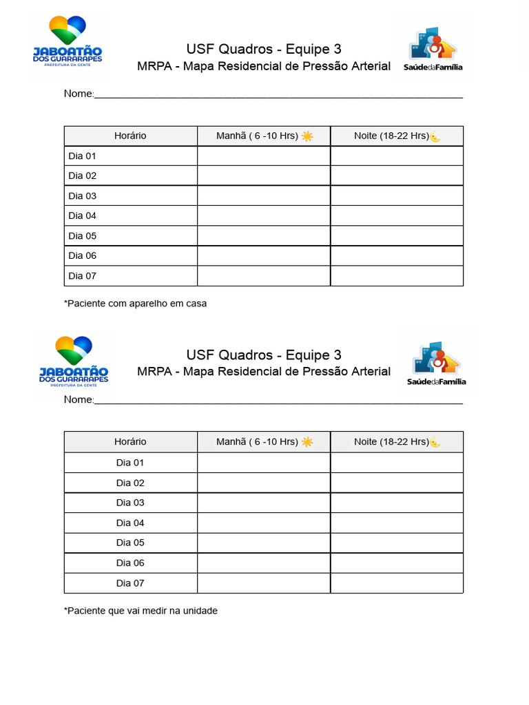 Mrpa - Usf Quadros 3 | PDF