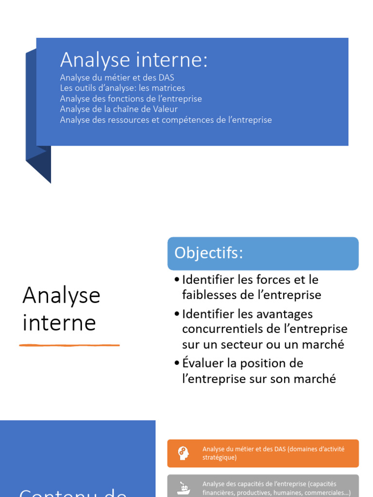 Analyse Interne 1 | PDF | Business | Commercialisation