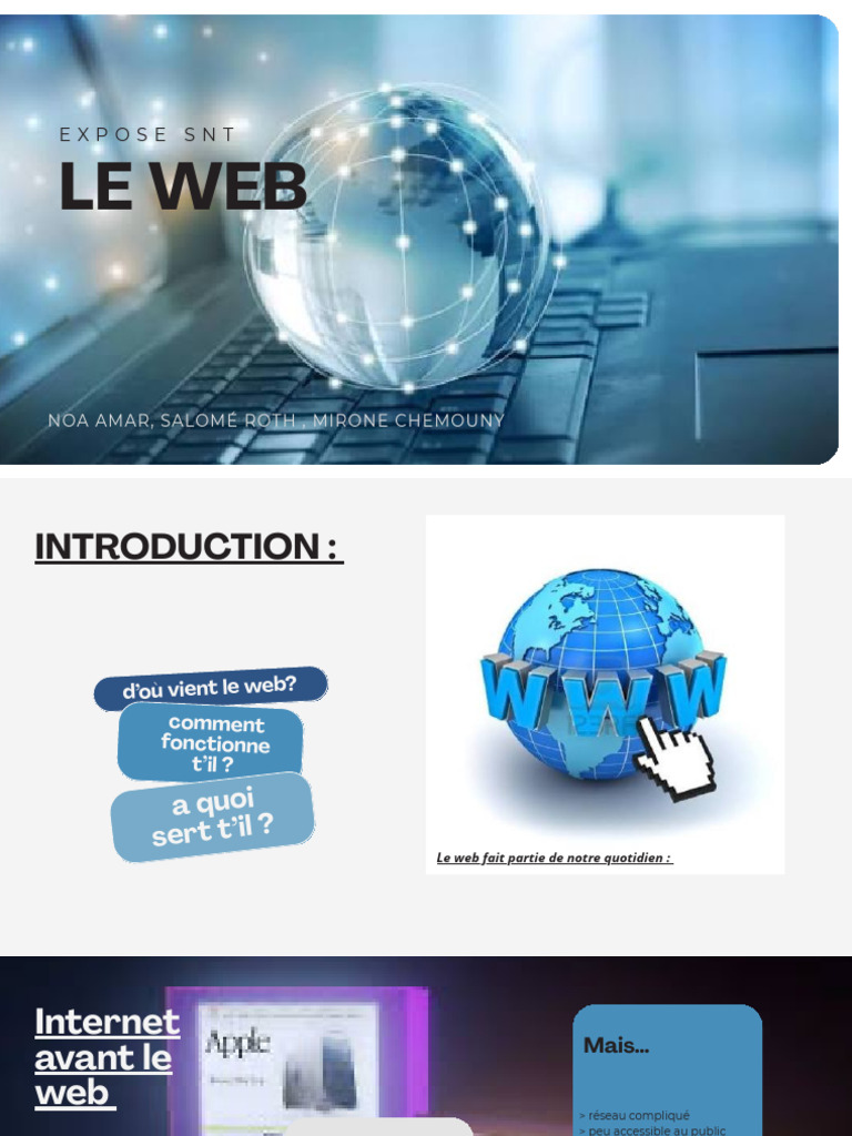 Le Web | PDF | Internet | Internet et Web
