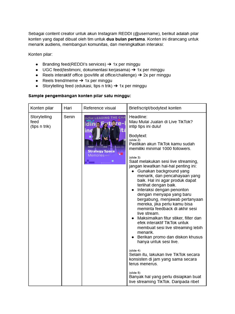 Ide Konten Reddi | PDF