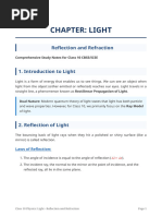 Light: Reflection and Refraction Guide | PDF | Refraction | Reflection ...