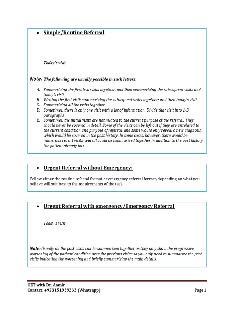 Letter Templates | PDF | Patient | Clinical Medicine