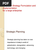 Corporate Strategy Formulation and Implementation