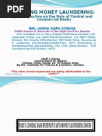 Download Combating Money Laundering in Nigeria- A Legal Perspective on the Role of Central and Commercial Banks Chitengi by CHITENGI SIPHO JUSTINE PhD Candidate- Law  Policy SN103909621 doc pdf