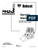 6971762-Bobcat 463 Skid Steer Loader Service Repair Manual Download S N 522211001 Above S N 522111001 Above