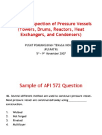 API 572 Practise Question