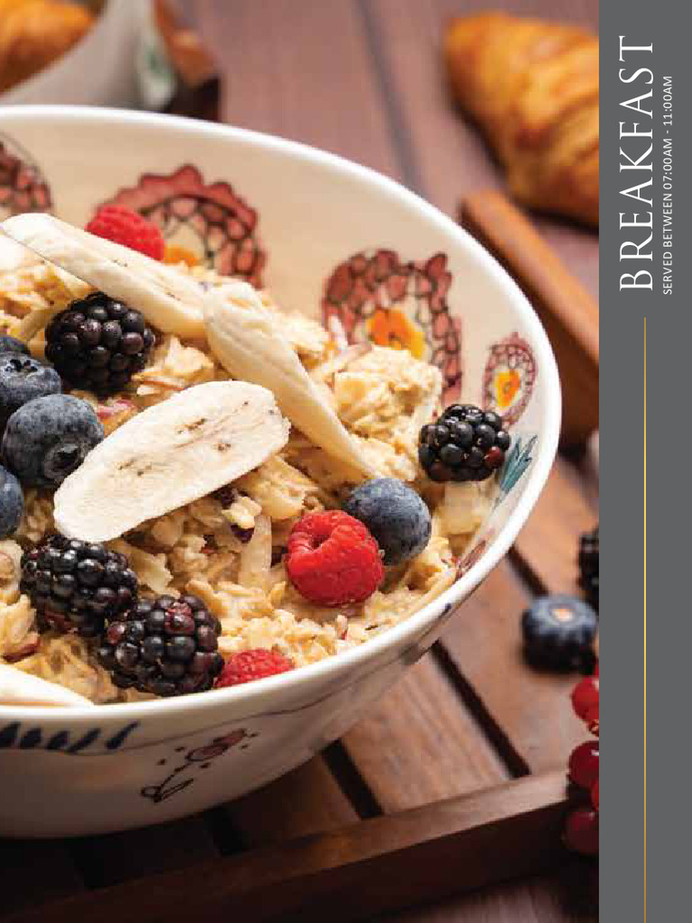 IRD Menu Insert - Taj Rishikesh | PDF | Curry | Thai Cuisine