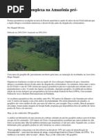 Reportagem-Civilização complexa na Amazônia