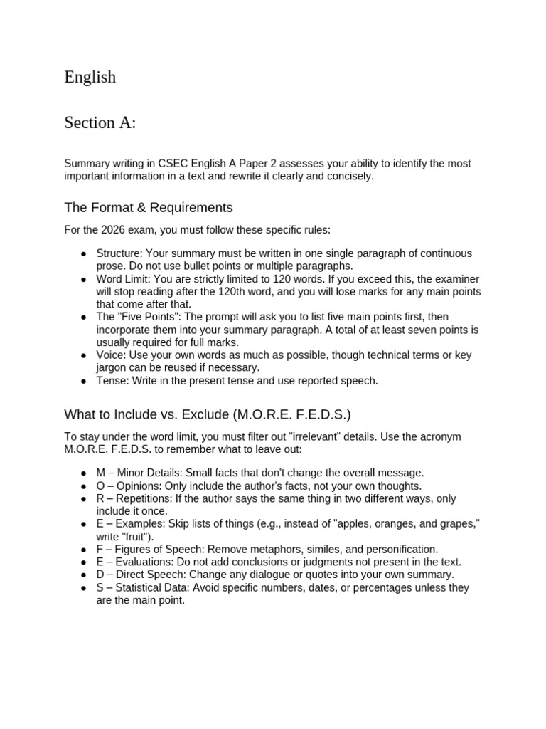 English Notes Formats | PDF | Essays | Argument