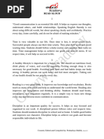 50 Random English Paragraphs | PDF