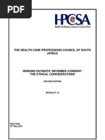 Informed Consent Guidelines for Practitioners | PDF | Informed Consent ...