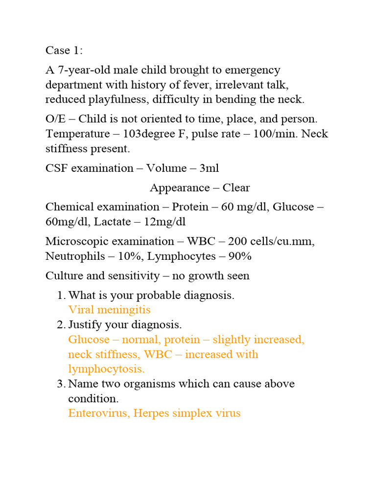 CSF charts | PDF