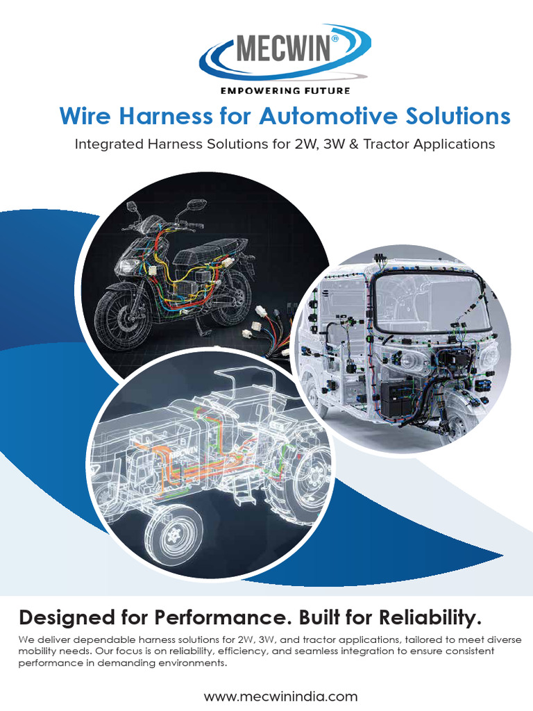 Mecwin Automotive Wire Harness Brochure | PDF | Electrical Connector ...