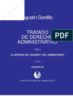 Tratado de Derecho Administrativo Tomo 02 - La Defensa Del Usuario y Del Administrado