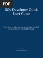 SQL Developer Features & Shortcuts Guide | PDF | Sql | Control Key