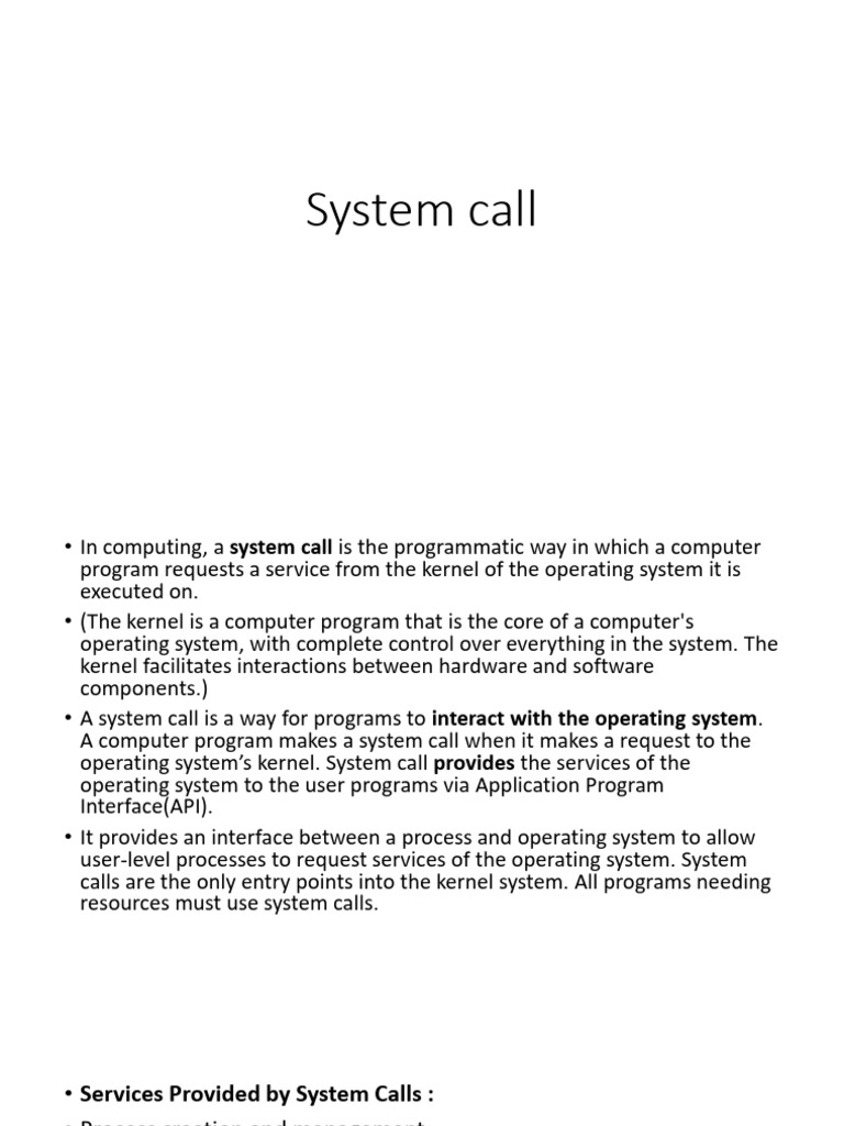 2026_05_06_System-call (1) | PDF | Operating System | Computer File