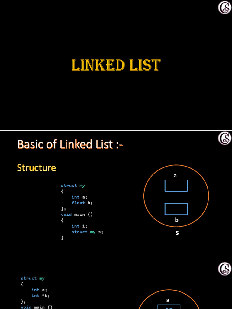 Linked List | PDF | Pointer (Computer Programming) | Computer Engineering