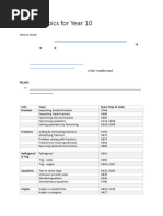 Higher Skills List for Sparx Codes | PDF | Quadratic Equation ...
