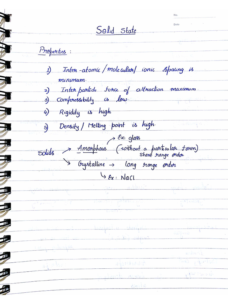 Solid State (1) | PDF