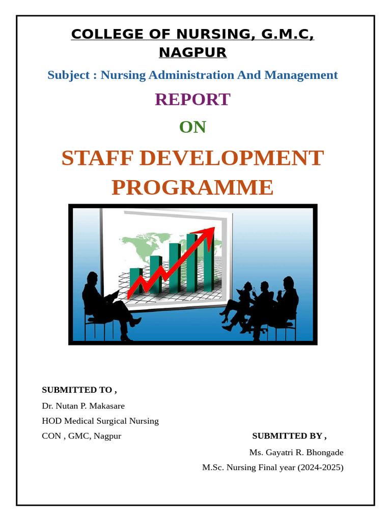 Staff development | PDF | Nursing | Learning