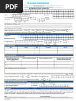 AXA Motor Claim Form | PDF