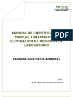 Manual para Eliminacion de Residuos de Laboratorio