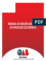 Manual Process o Eletronic o 1