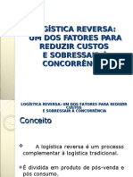 Logística reversa reduz custos