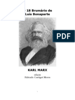 Karl Marx Brumário de Bonaparte