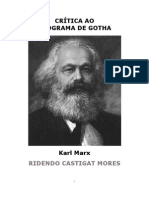 Karl Marx Crítica Ao Programa de Gotha