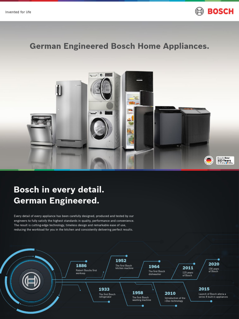 Bosch All Range Leaflet MAR 2026 V10 Low Res | PDF | Clothes Dryer ...