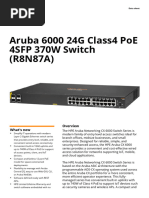 Aruba ClearPass N1000/N3000 Overview | PDF | Computer Network | Virtual ...
