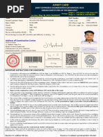 JEE Advanced Exam Instructions 2024 | PDF | Identity Document ...