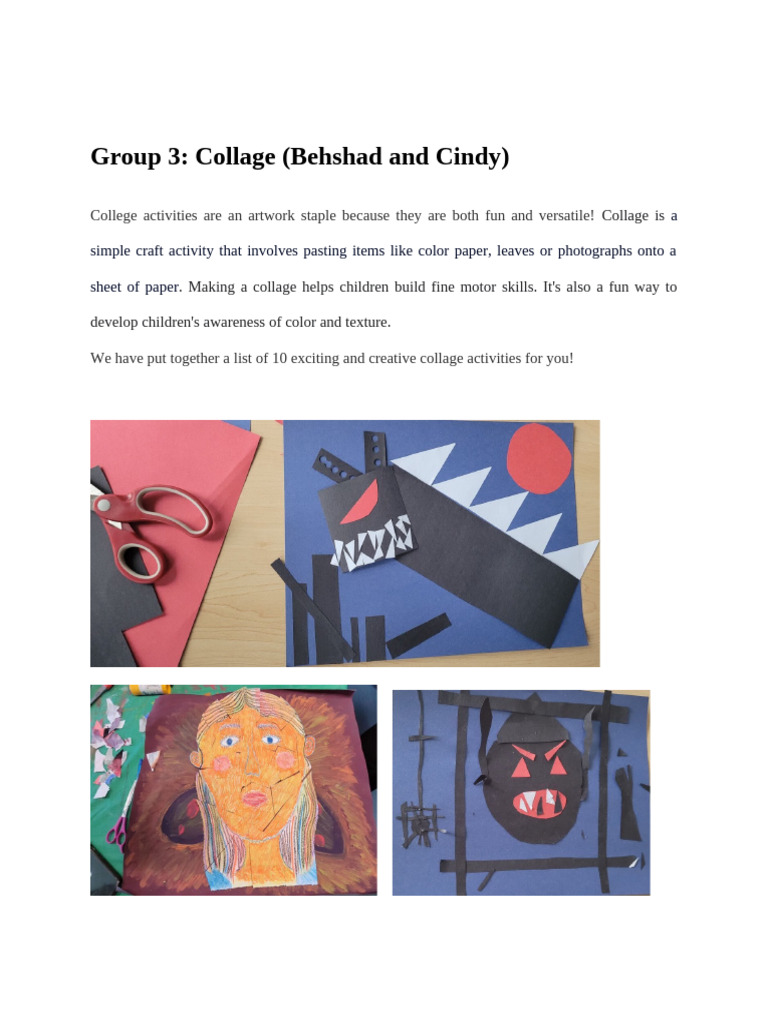 Collage | PDF | Collage | Paper