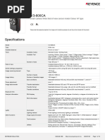 IV4-600CA Smart Camera Data Sheet | PDF | Electronics | Computer ...