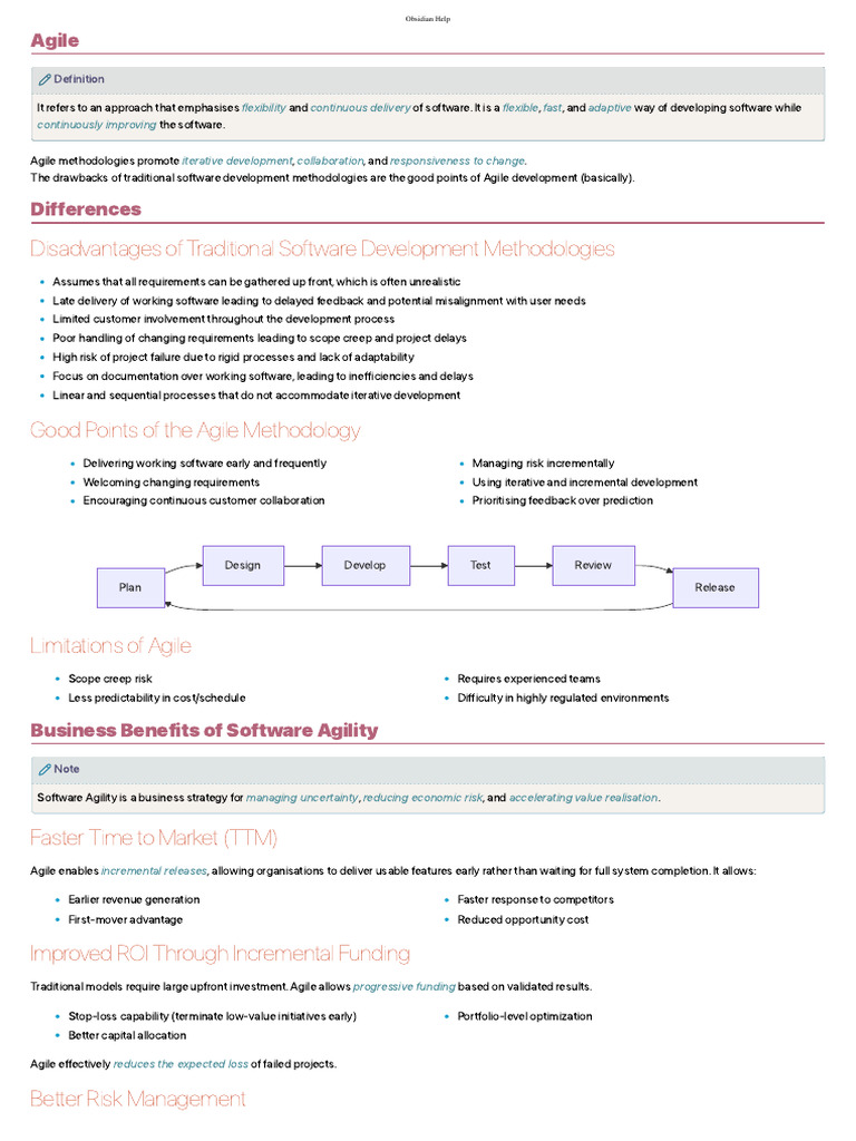 Agile | PDF | Agile Software Development | Business