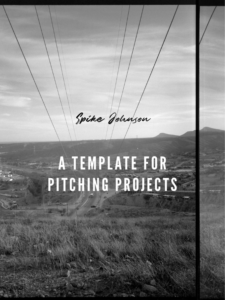Spike Johnson_Pitch Template | PDF | School Shooting