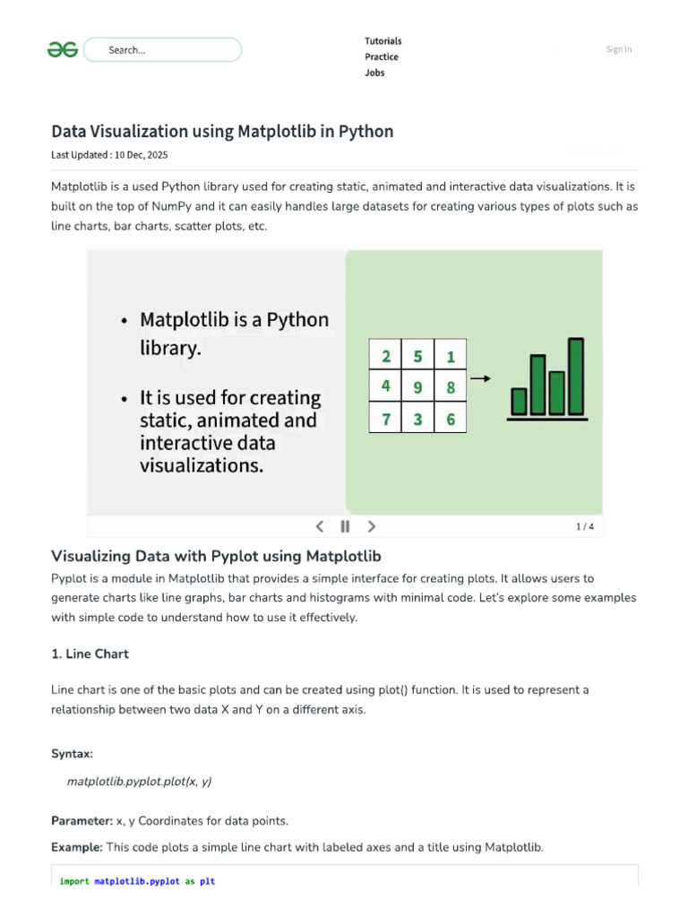 MATPLOTLIB | PDF