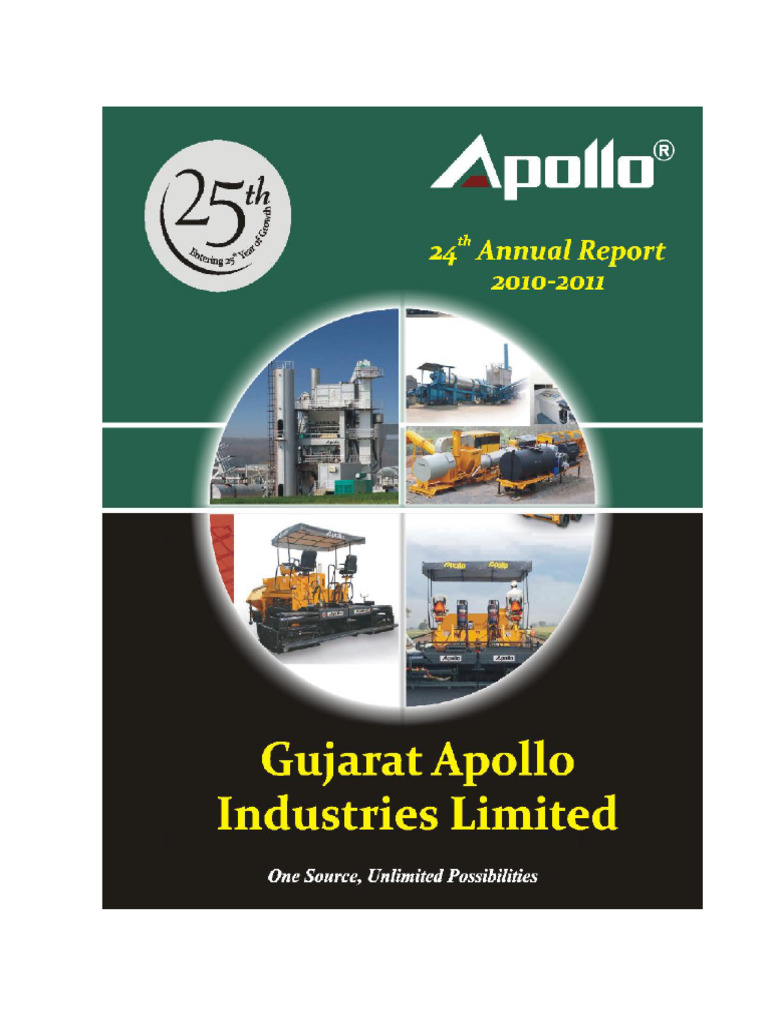 Annual Report Gujarat Apollo 2011 | PDF | Dividend | Audit Committee