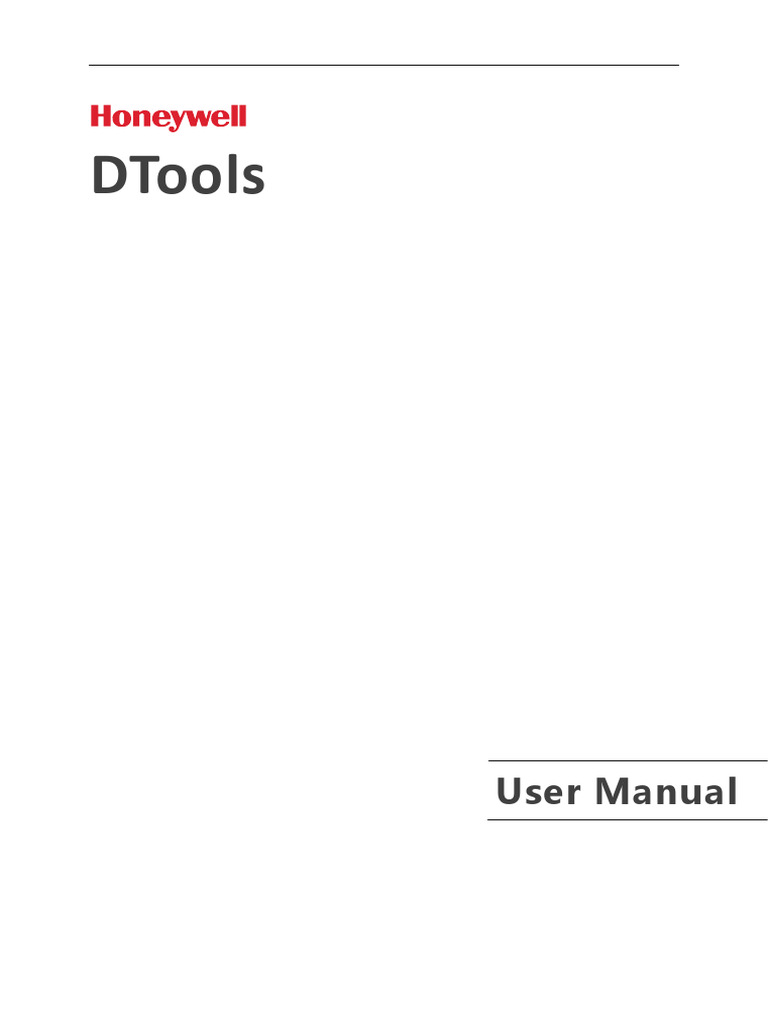 Honeywell DTools User Manual_v2 | PDF | Window (Computing) | Button ...