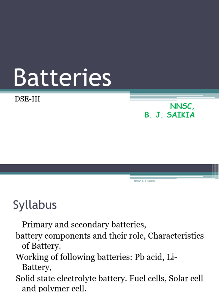 Batteries | PDF | Lithium Ion Battery | Anode