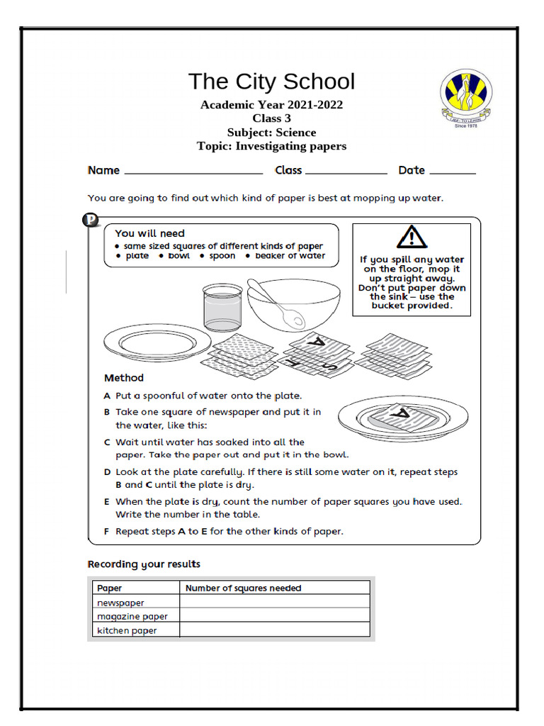 11 Investigating Papers | PDF