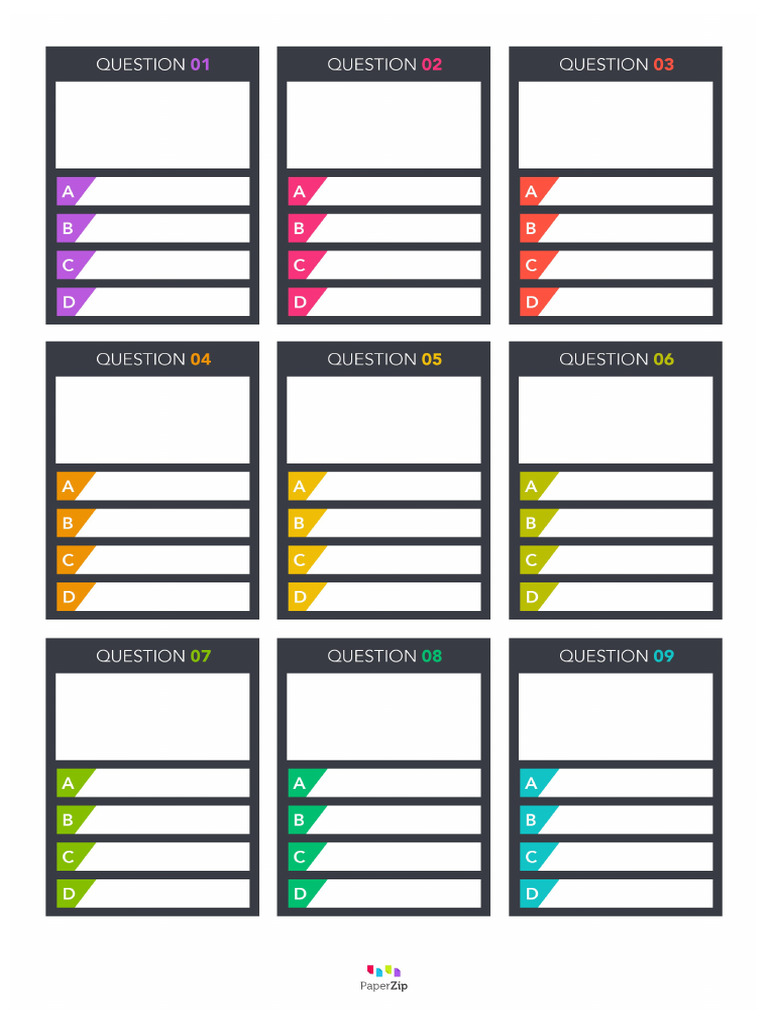 Quiz Cards | PDF