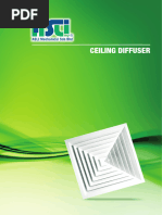 Titus TMSA & TMSA-AA Diffusers Guide | PDF | Duct (Flow) | Ceiling