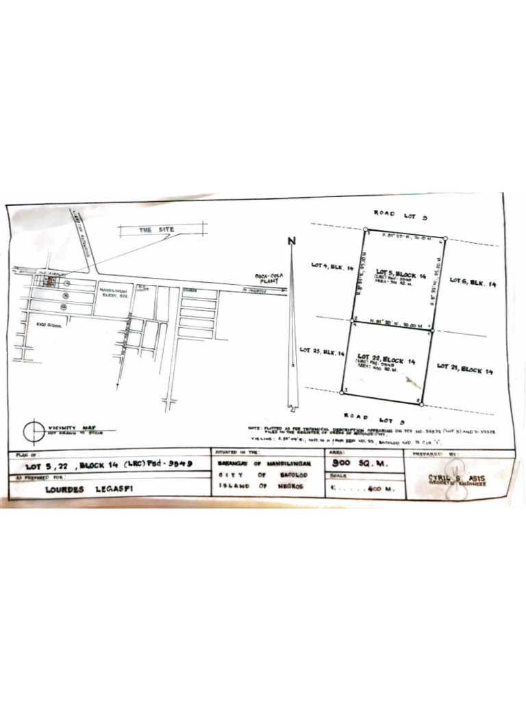 05 - Lot Plan & Vicinity Map | PDF