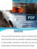 Pinto Fire Case Analysis