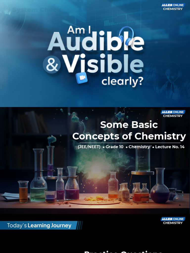 Practice Questions of Mole Concept 01 | PDF | Mole (Unit) | Chemistry