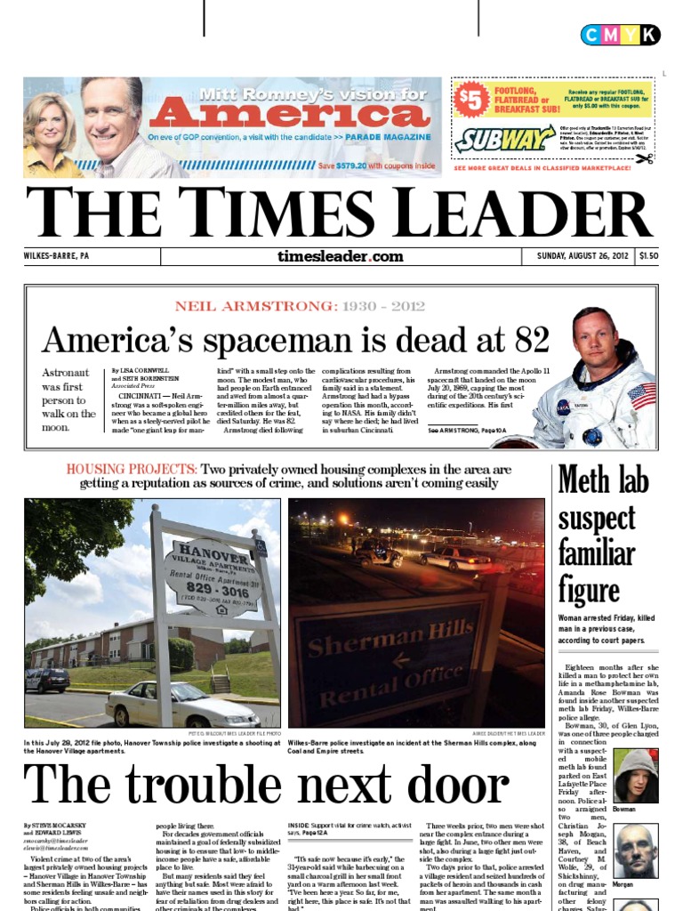 Times Leader 08-26-2012 PDF Mitt Romney American Government