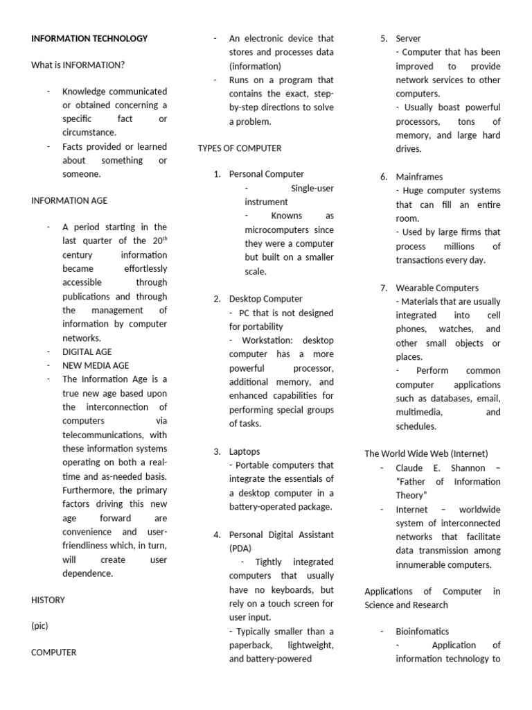 STS IT | PDF | Personal Computers | Information And Communications ...